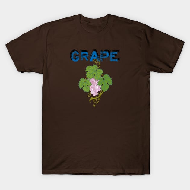 Grape T-Shirt by KMLdesign